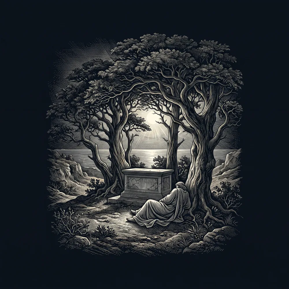 A um poeta by Antero de Quental, wood-engraving cover