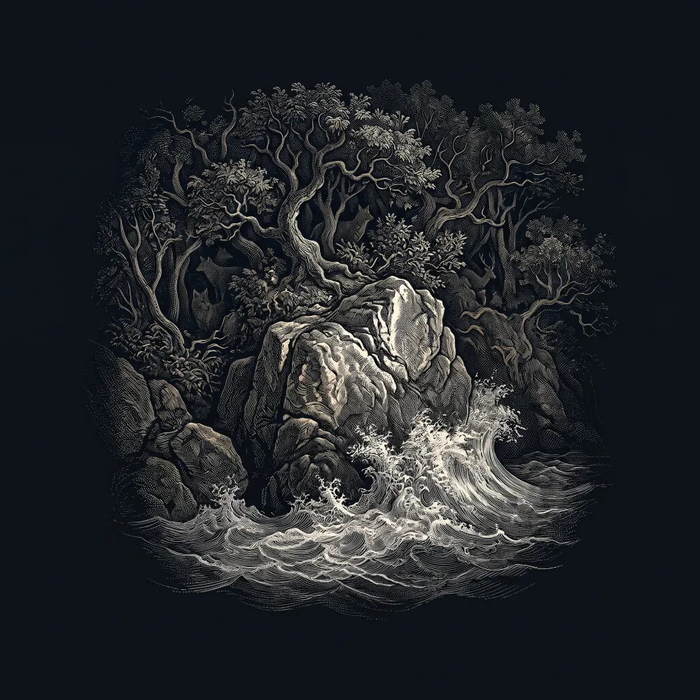 Evolução by Antero de Quental, wood-engraving cover