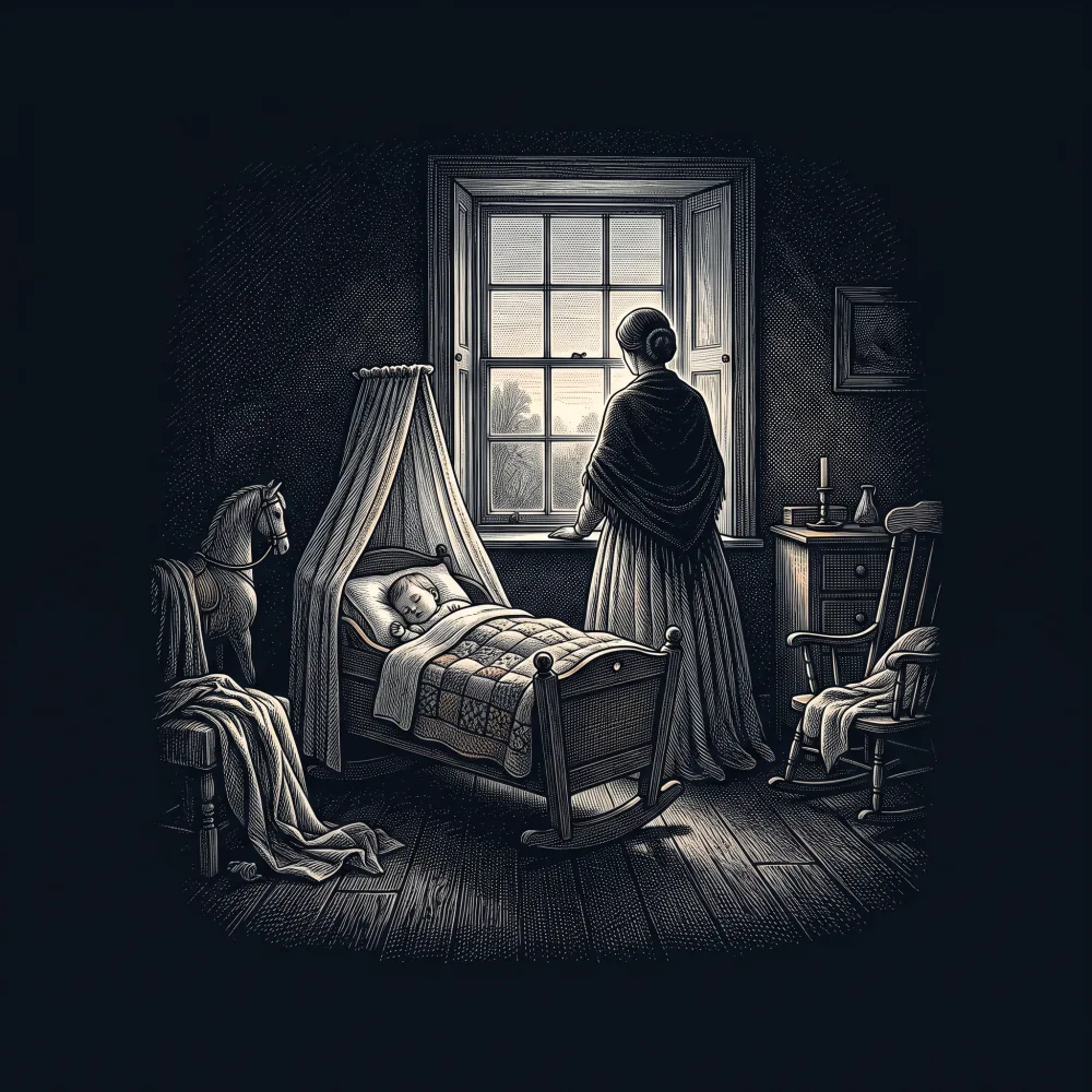 A Nursery Darling by Lewis Carroll, wood-engraving cover