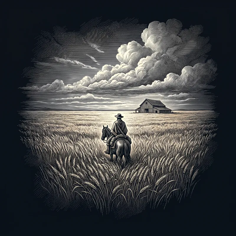 ¡Oh, Pampa! ¡Oh, Entraña Robusta by Rubén Darío, wood-engraving cover