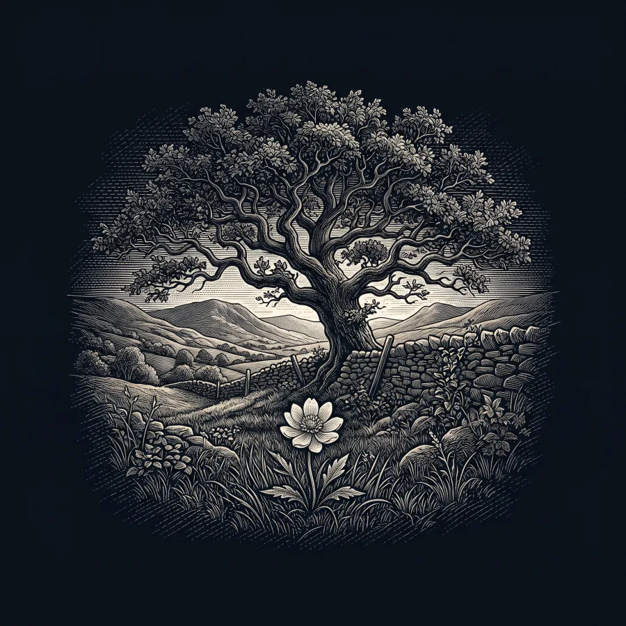 A Poet! He Hath Put His Heart To School by William Wordsworth, wood-engraving cover